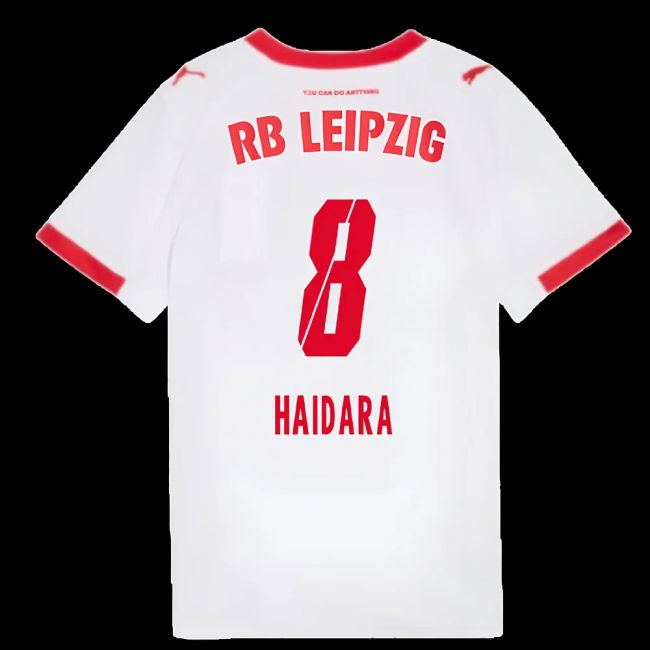 2025-2026 Red Bull Leipzig Home Shirt (Kids) (Haidara 8)