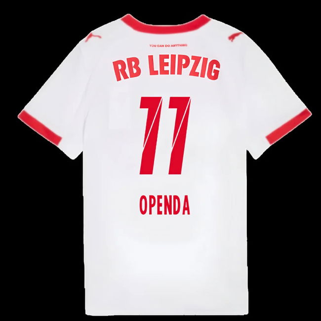 2025-2026 Red Bull Leipzig Home Shirt (Kids) (Openda 11)