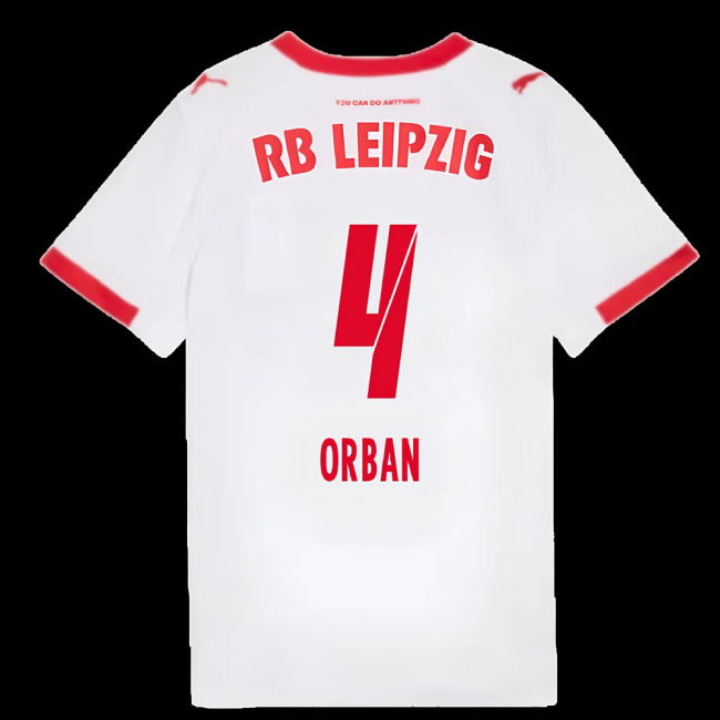 2025-2026 Red Bull Leipzig Home Shirt (Kids) (Orban 4)