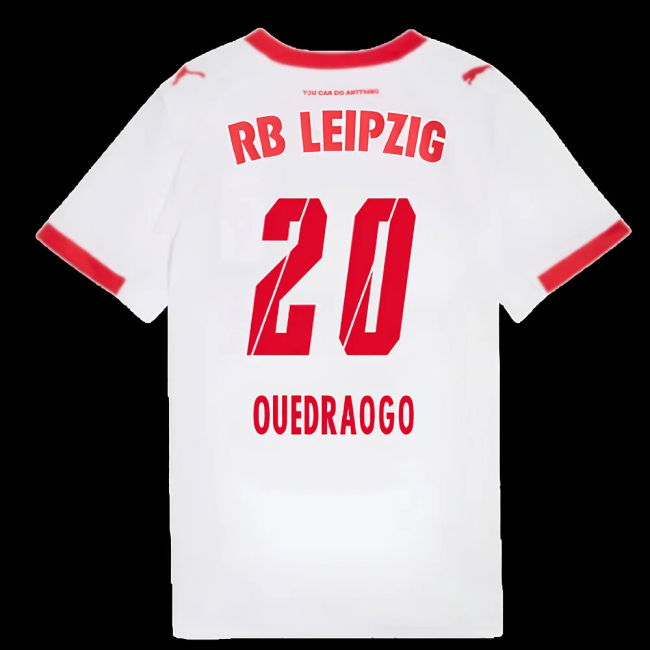2025-2026 Red Bull Leipzig Home Shirt (Kids) (Ouedraogo 20)