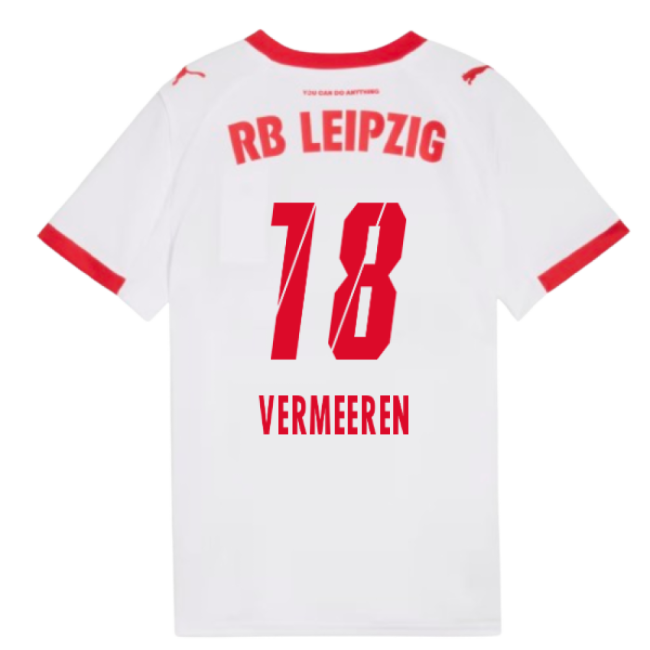 2025-2026 Red Bull Leipzig Home Shirt (Kids) (Vermeeren 18)