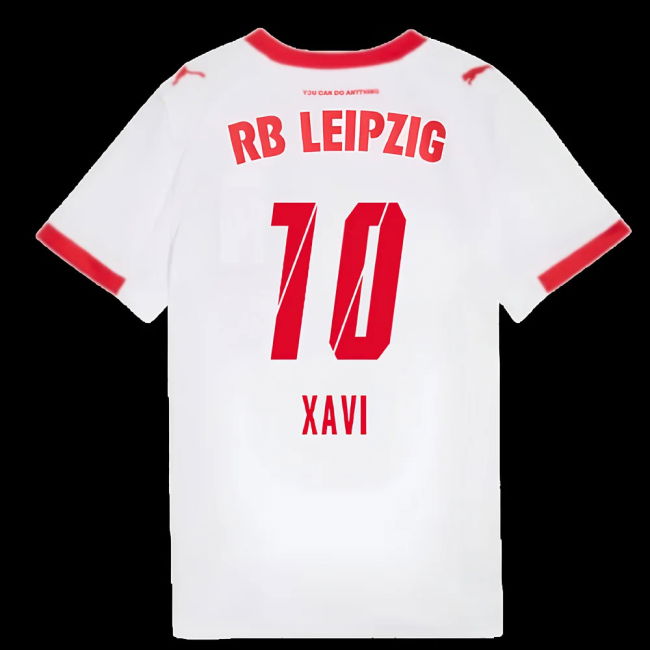 2025-2026 Red Bull Leipzig Home Shirt (Kids) (Xavi 10)