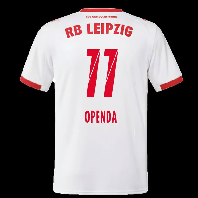 2025-2026 Red Bull Leipzig Home Shirt (Openda 11)