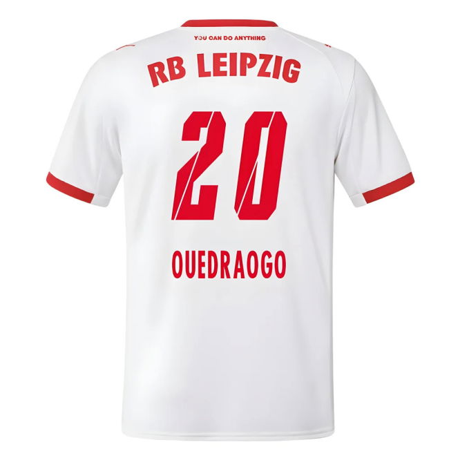 2025-2026 Red Bull Leipzig Home Shirt (Ouedraogo 20)