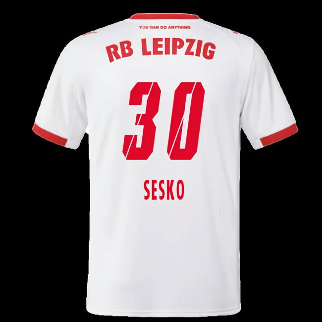 2025-2026 Red Bull Leipzig Home Shirt (Sesko 30)
