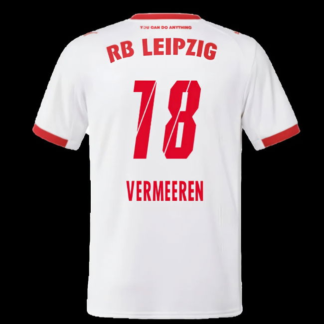 2025-2026 Red Bull Leipzig Home Shirt (Vermeeren 18)