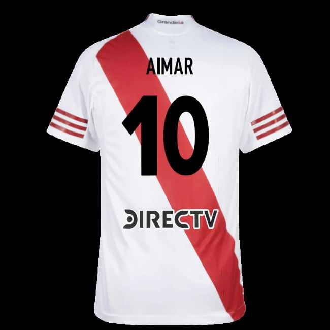 2025-2026 River Plate Authentic Home Shirt (Aimar 10)