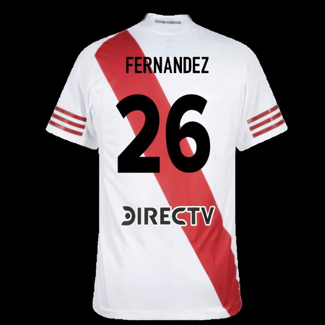 2025-2026 River Plate Authentic Home Shirt (Fernandez 26)
