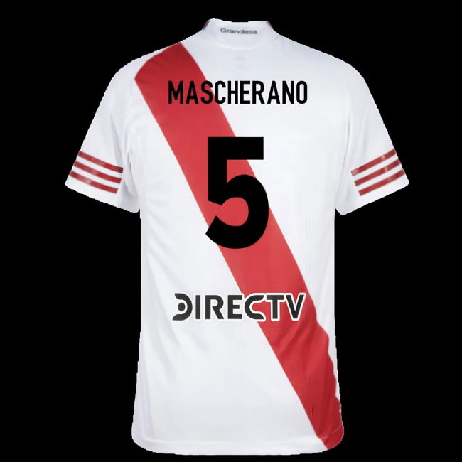 2025-2026 River Plate Authentic Home Shirt (Mascherano 5)
