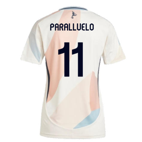 2025-2026 Spain Away Shirt (Womens) (Paralluelo 11)