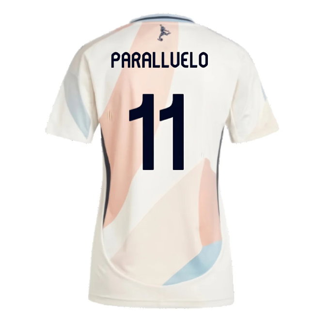 2025-2026 Spain Away Shirt (Womens) (Paralluelo 11)