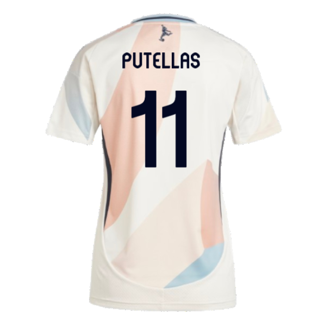 2025-2026 Spain Away Shirt (Womens) (Putellas 11)
