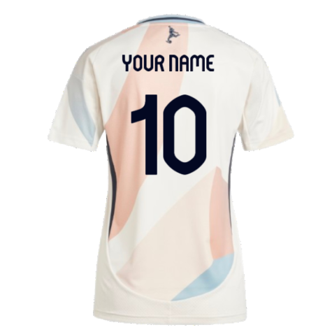 2025-2026 Spain Away Shirt (Womens) (Your Name)