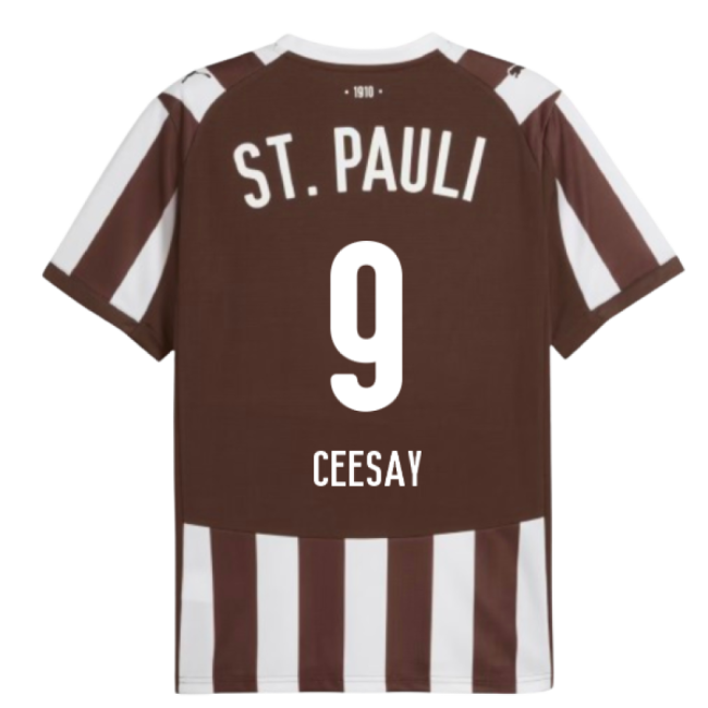 2025-2026 St Pauli Home Shirt (Ceesay 9)