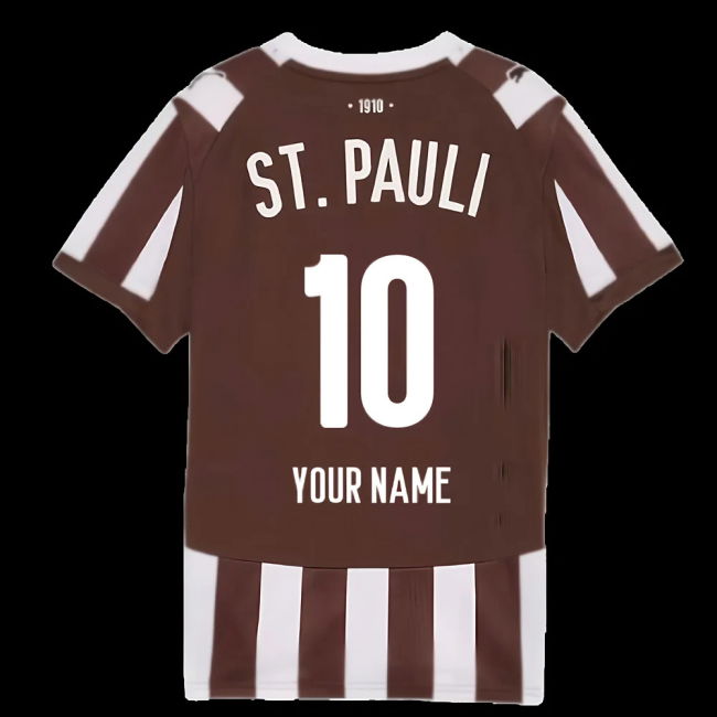 2025-2026 St Pauli Home Shirt (Kids) (Your Name)