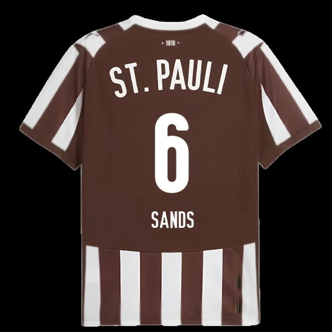 2025-2026 St Pauli Home Shirt (Sands 6)