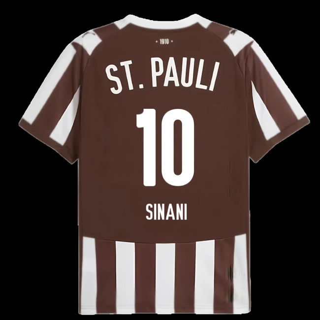 2025-2026 St Pauli Home Shirt (Sinani 10)