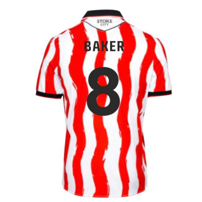 2025-2026 Stoke City Home Shirt (Baker 8)