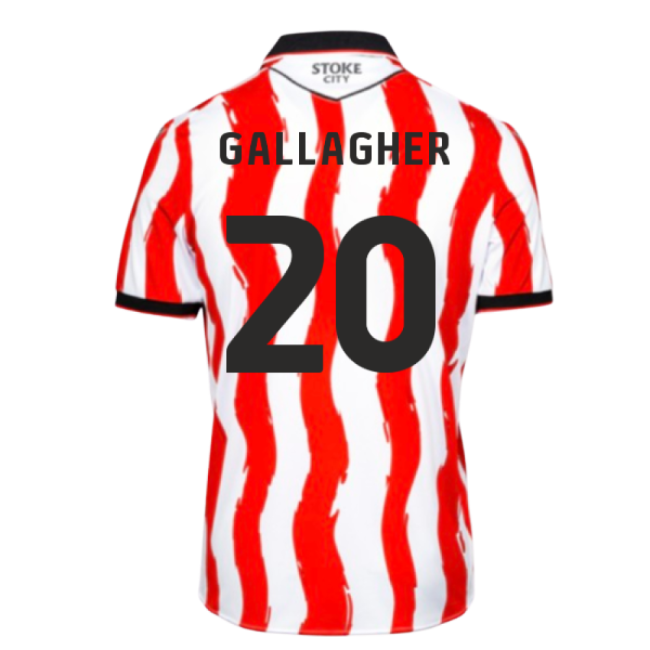 2025-2026 Stoke City Home Shirt (Gallagher 20)