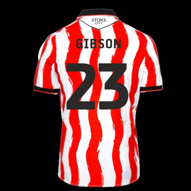 2025-2026 Stoke City Home Shirt (Gibson 23)