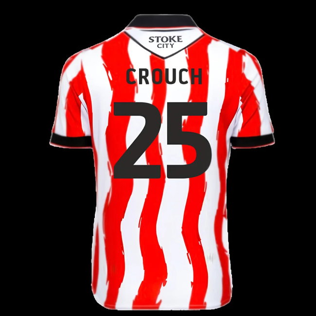 2025-2026 Stoke City Home Shirt (Kids) (Crouch 25)