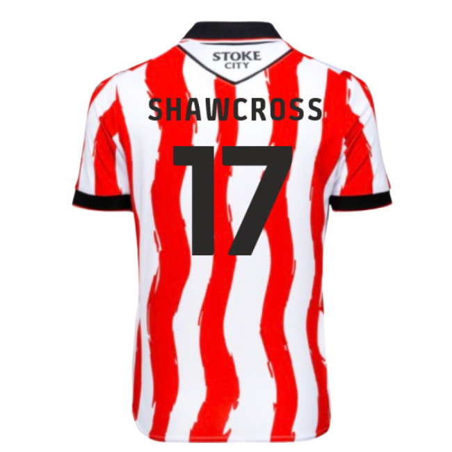 2025-2026 Stoke City Home Shirt (Kids) (Shawcross 17)
