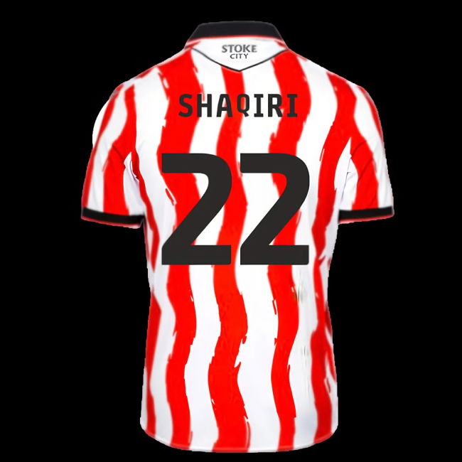 2025-2026 Stoke City Home Shirt (Shaqiri 22)
