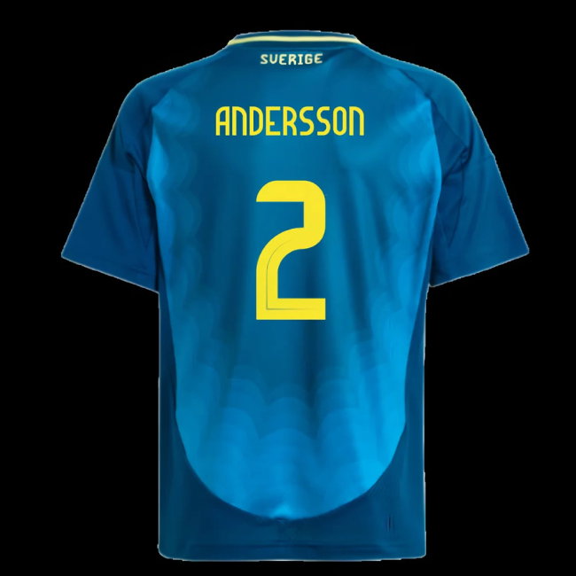 2025-2026 Sweden Womens Away Shirt (Kids) (Andersson 2)