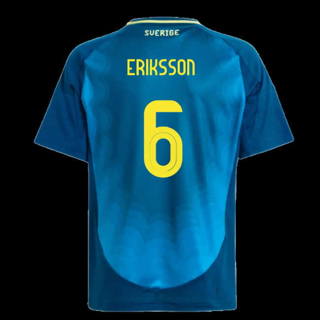 2025-2026 Sweden Womens Away Shirt (Kids) (Eriksson 6)