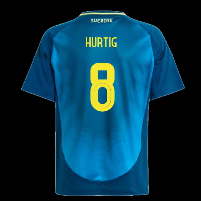 2025-2026 Sweden Womens Away Shirt (Kids) (Hurtig 8)