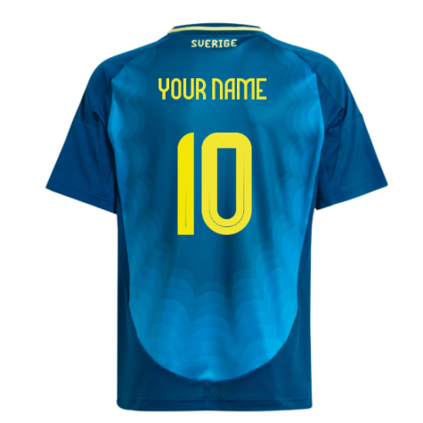 2025-2026 Sweden Womens Away Shirt (Kids) (Your Name)