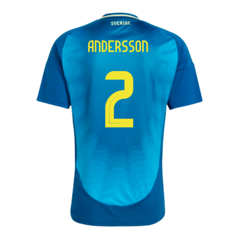 2025-2026 Sweden Womens Team Away Shirt (Unisex) (Andersson 2)