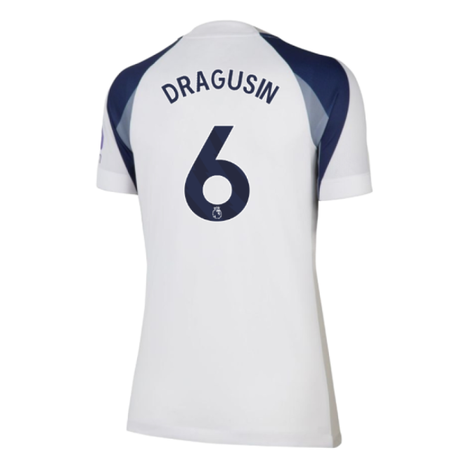 2025-2026 Tottenham Home Shirt (Womens) (Dragusin 6)