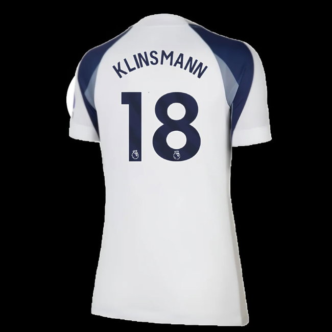 2025-2026 Tottenham Home Shirt (Womens) (Klinsmann 18)