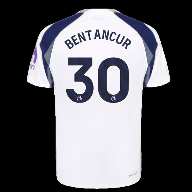2025-2026 Tottenham Hotspur Authentic Home Shirt (Bentancur 30)