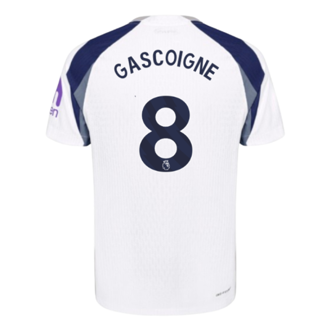 2025-2026 Tottenham Hotspur Authentic Home Shirt (Gascoigne 8)