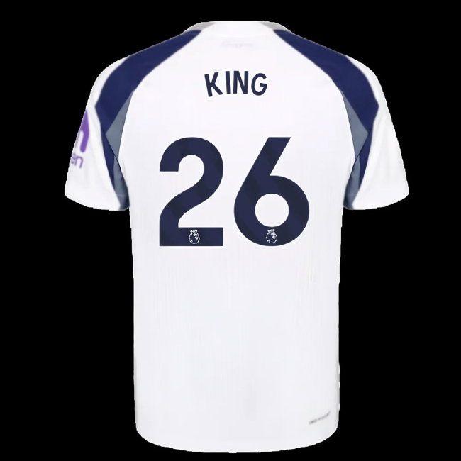 2025-2026 Tottenham Hotspur Authentic Home Shirt (King 26)
