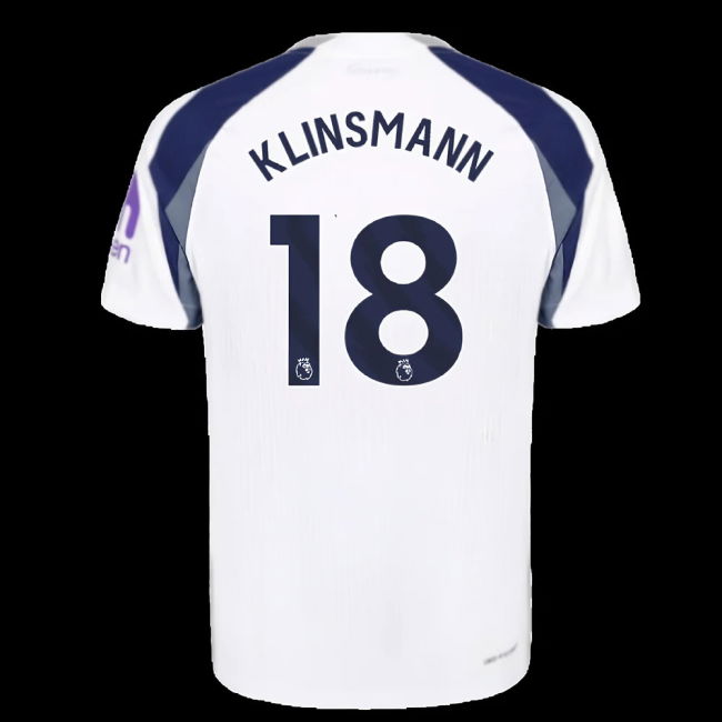 2025-2026 Tottenham Hotspur Authentic Home Shirt (Klinsmann 18)