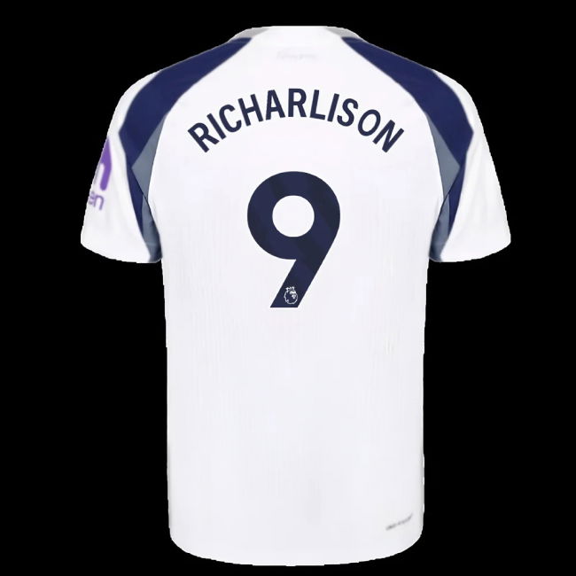 2025-2026 Tottenham Hotspur Authentic Home Shirt (Richarlison 9)