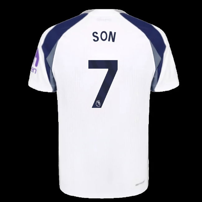 2025-2026 Tottenham Hotspur Authentic Home Shirt (Son 7)