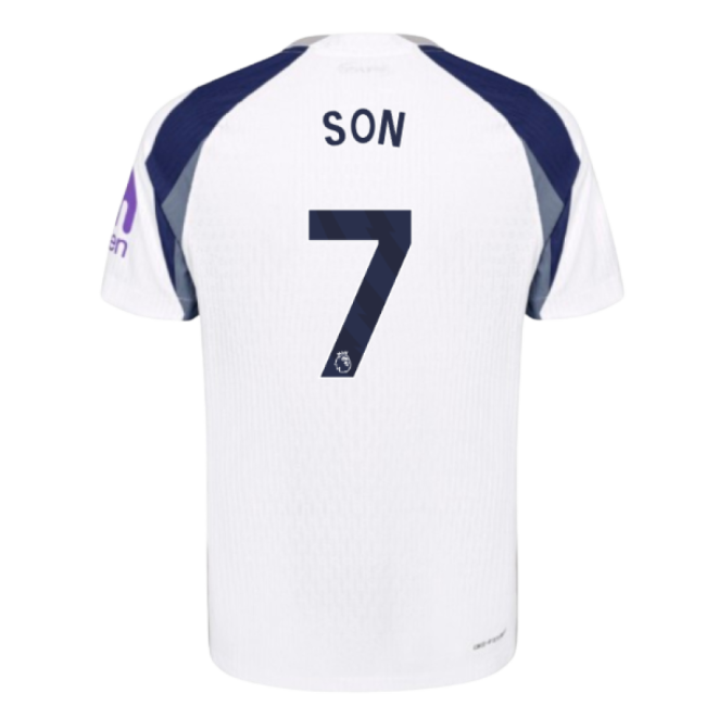 2025-2026 Tottenham Hotspur Authentic Home Shirt (Son 7)