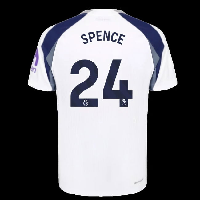 2025-2026 Tottenham Hotspur Authentic Home Shirt (Spence 24)