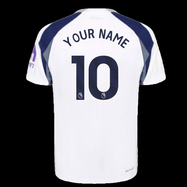 2025-2026 Tottenham Hotspur Authentic Home Shirt (Your Name)