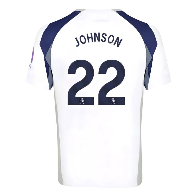 2025-2026 Tottenham Hotspur Home Shirt (Johnson 22)