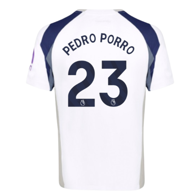 2025-2026 Tottenham Hotspur Home Shirt (Pedro Porro 23)