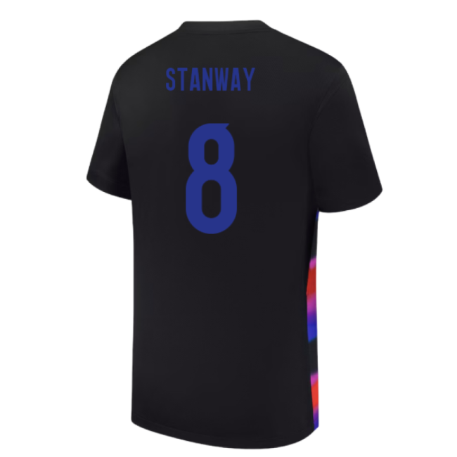 2025 England Womens Team Away Shirt (Kids) (STANWAY 8)