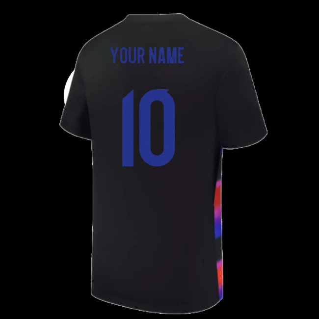2025 England Womens Team Away Shirt (Kids) (Your Name)