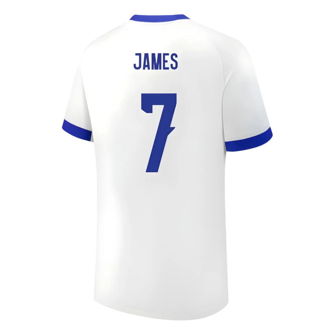 2025 England Womens Team Home Shirt (Kids) (JAMES 7)