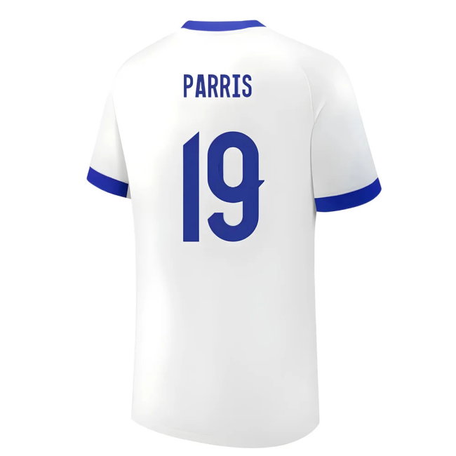 2025 England Womens Team Home Shirt (Kids) (PARRIS 19)