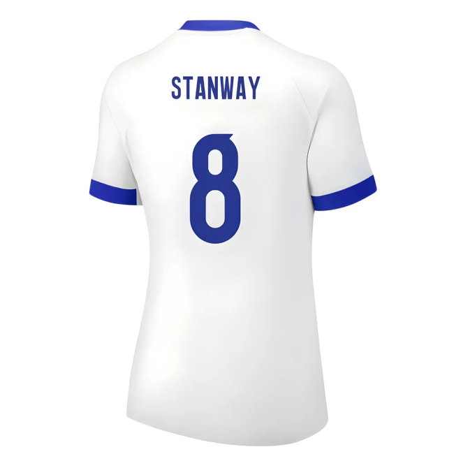 2025 England Womens Team Home Shirt (Ladies) (STANWAY 8)